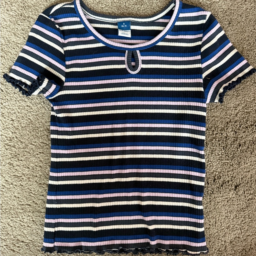 Old Navy Multicolor Striped Top